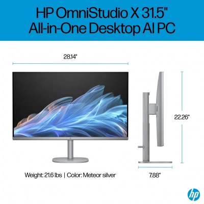Моноблок 31,5" HP OmniStudio X 32‑c0010ci (B49HBEA)