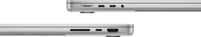 Ноутбук Apple MacBook Pro A3434 14.2" / 2025 / Apple M5 / 16ГБ / 512ГБ SSD / Silver / (MDE44RU/A)