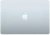 Ноутбук Apple MacBook Air A3241 15.3", 2025, Sky Blue (MC7A4RU/A)