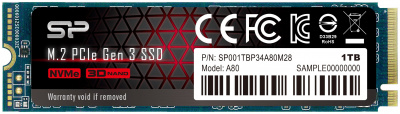 Твердотельный накопитель SSD M2 Silicon Power 1TB NVMe