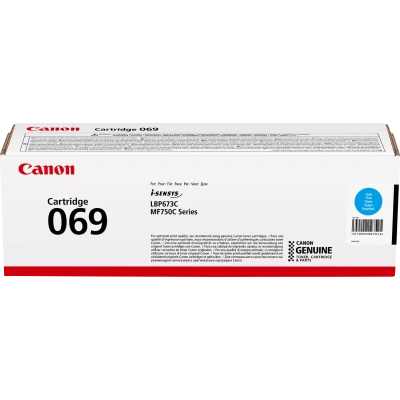 Картридж Canon 069HC (Cyan) для Canon LBP67x / MF75x
