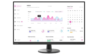 Монитор 31.5" Lenovo D32-40, 1920 x 1080 (Full HD), VA, 60 Гц