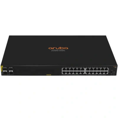 Коммутатор (свитч) HPE Aruba Networking 6100 24G Class4 PoE 4SFP+ 370W (JL677A)