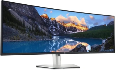 Монитор 49" Dell UltraSharp U4924DW, 5120x1440, IPS, 60 Гц, curved