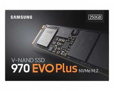 Твердотельный накопитель SAMSUNG 250GB 970 EVO PLUS NVMe M2
