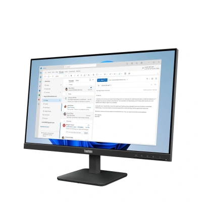 Монитор 23.8" Lenovo ThinkVision S24-4e, 1920 x 1080 (Full HD), IPS, 100 Гц