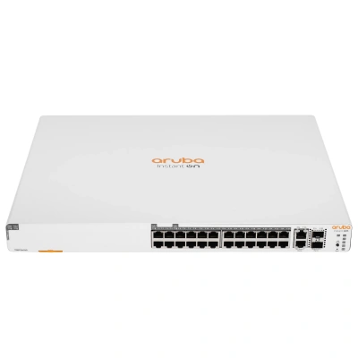 Коммутатор (свитч) HPE Aruba Instant On 1960 24G 20p Class4 4p Class6 PoE 2XGT 2SFP+ 370W (JL807A)