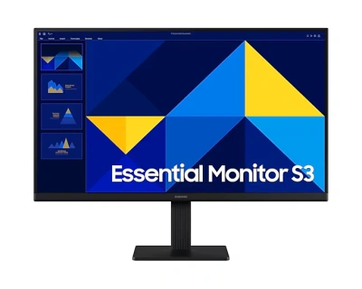 Монитор 27" Samsung Essential Monitor S3, 1920 x 1080 (Full HD), IPS, 100 Гц, [LS27D300GAIXCI]