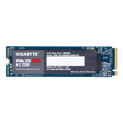 Твердотельный накопитель Gigabyte 256GB NVMe M2