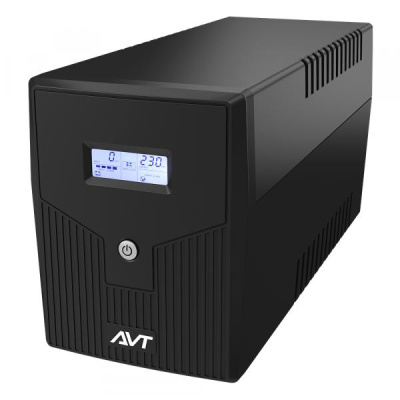 UPS (ИБП) AVT AVT650Z-LI-LCD, 650VA/390W от интернет-магазина Seventrade.uz