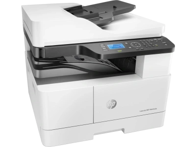 Лазерное МФУ HP LaserJet MFP M443nda, черно-белая печать, A3