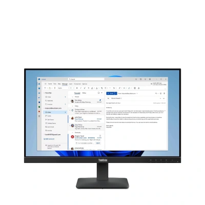 Монитор 27" Lenovo ThinkVision S27-4e, 1920 x 1080 (Full HD), IPS, 100 Гц (64BEKAT1EU)