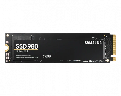 Твердотельный накопитель SAMSUNG 250GB 980 PCIe 3.0 NVMe M.2